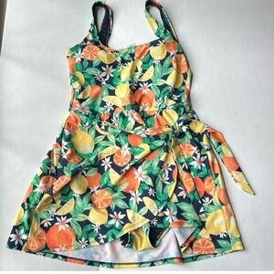 Old Navy Citrus Swim Dress Size Small